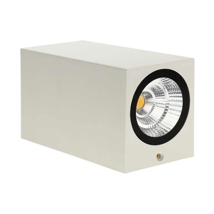 Светильник фасадный «Глайт», FSD-034, 10 Вт, 3000K, IP65, 220 В, пластик, белый Светильник фасадный «Глайт», FSD-034, 10 Вт, 3000K, IP65, 220 В, пластик, белый