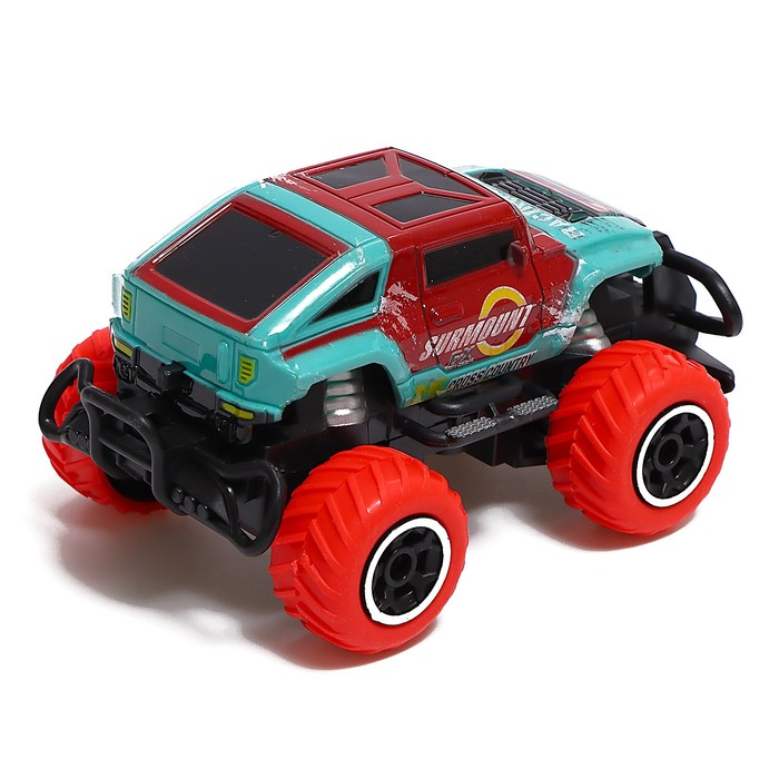 Джип радиоуправляемый «Граффити», работает от батареек, цвет красный Джип радиоуправляемый «Граффити», работает от батареек, цвет красный