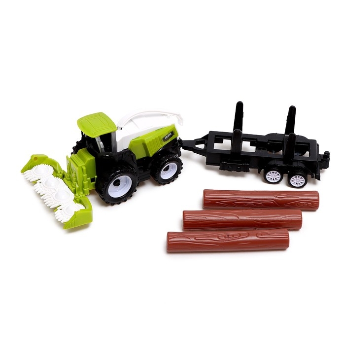 Комбайн инерционный «Фермер», с прицепом Комбайн инерционный «Фермер», с прицепом