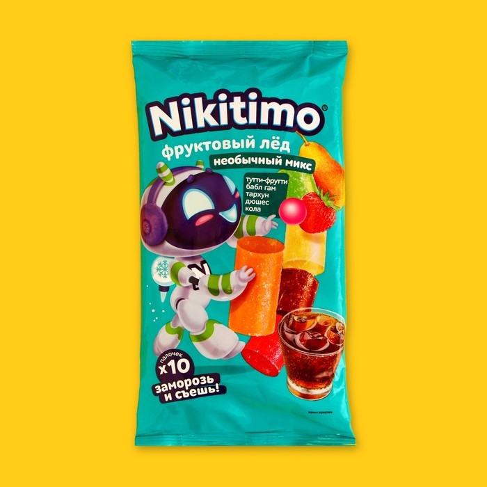 Фруктовый лёд Nicitimo необычный, 190 г Фруктовый лёд Nicitimo необычный, 190 г