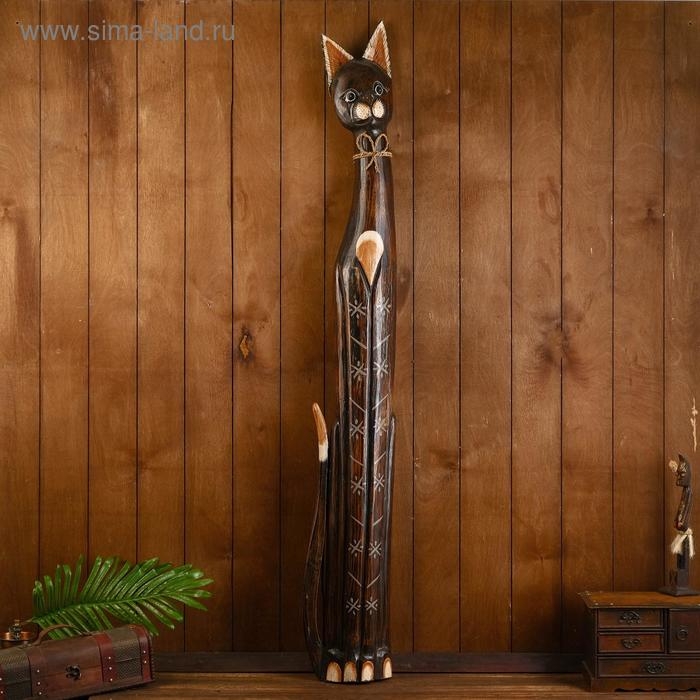 Сувенир дерево Сувенир дерево "Кошка с узором на лапках" 150х23х11 см