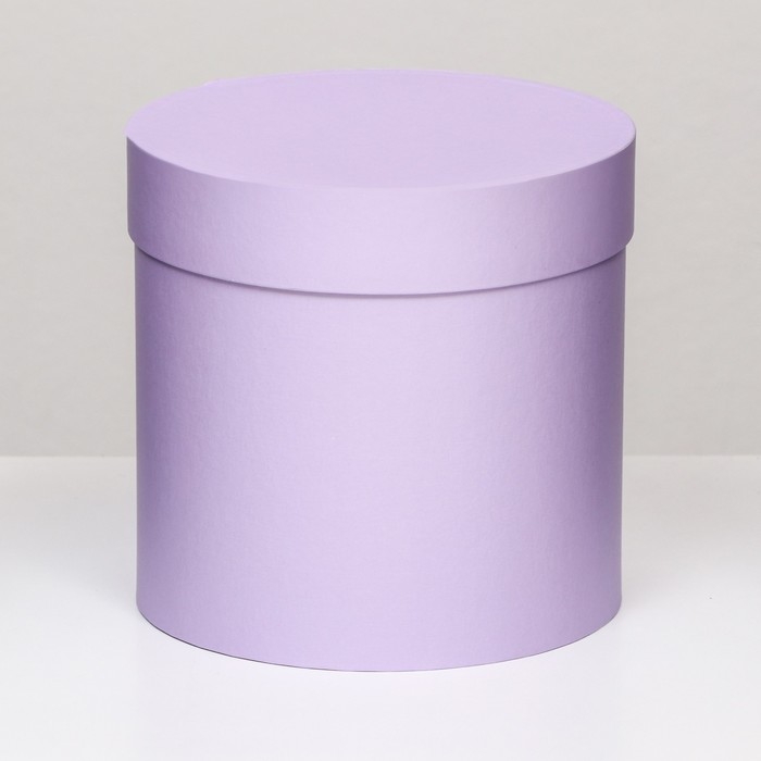 Шляпная коробка сирень, 18 х 18 см Шляпная коробка сирень, 18 х 18 см