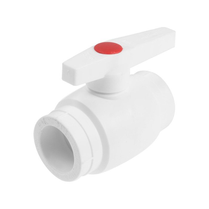 Кран шаровой MeerPlast PRO, 40 мм, полипропиленовый Кран шаровой MeerPlast PRO, 40 мм, полипропиленовый