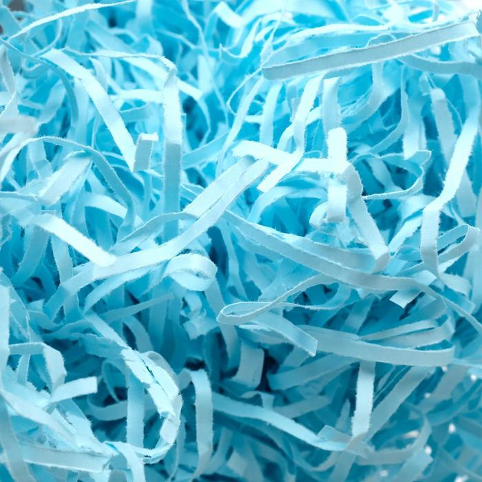 Наполнитель бумажный, голубой, 1000 г Наполнитель бумажный, голубой, 1000 г