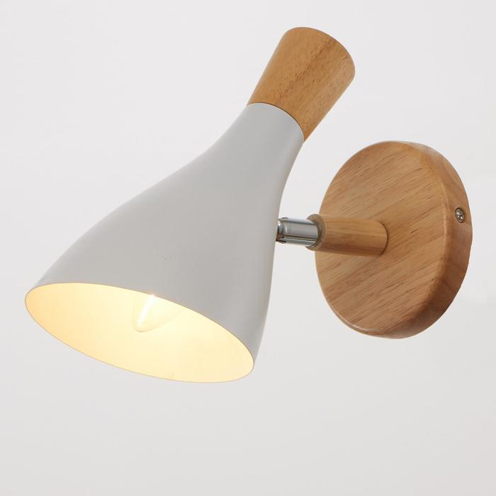 Бра 1067/1WT E27 60Вт белый 20х20х25 см