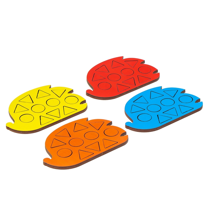 Мозаика «Ёжик в лесу», 15 × 10 см, набор 4 шт. Мозаика «Ёжик в лесу», 15 × 10 см, набор 4 шт.