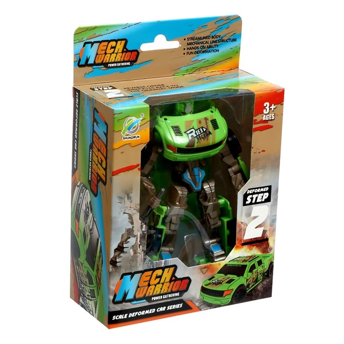 Робот «Механический воин», трансформируется, цвет МИКС Робот «Механический воин», трансформируется, цвет МИКС