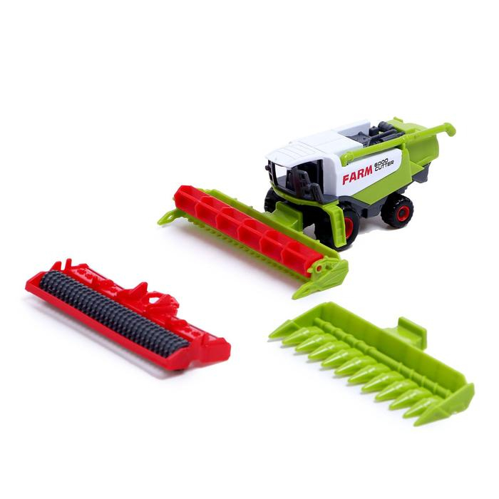 Набор металлических тракторов «Ферма», с животными, МИКС Набор металлических тракторов «Ферма», с животными, МИКС