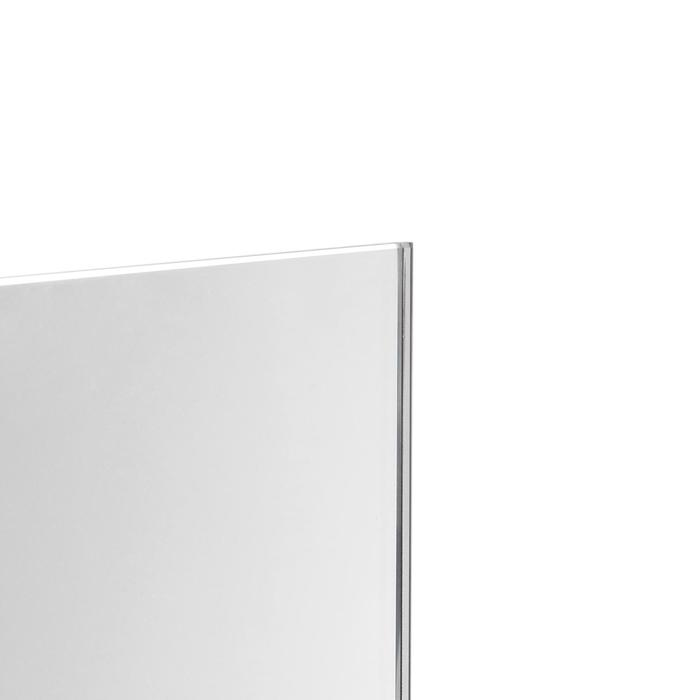 Зеркало, настенное, с креплением на 4 зажима, 110х45 см Зеркало, настенное, с креплением на 4 зажима, 110х45 см