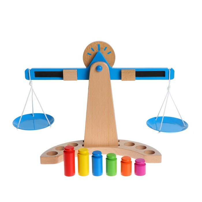 Деревянная игрушка «Весы» Деревянная игрушка «Весы»