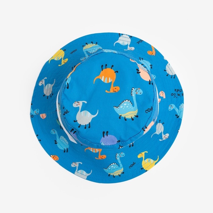 Панама детская MINAKU Панама детская MINAKU "Дино", цв, синий, р-р 54