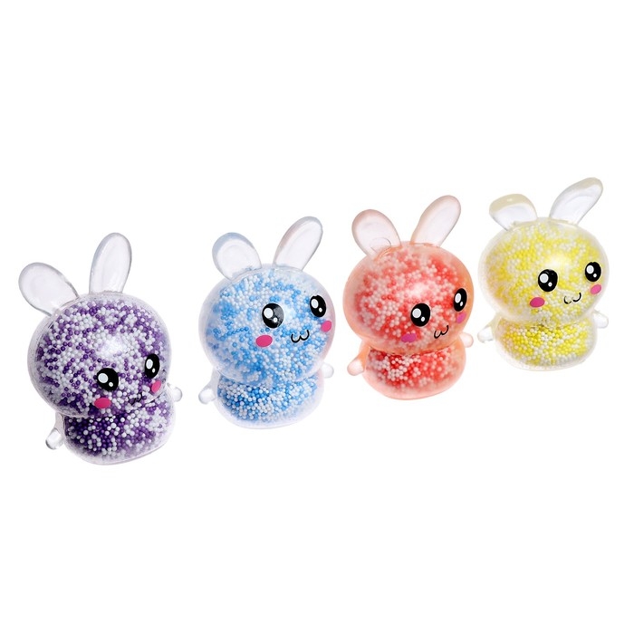 Мялка &laquo;Зайка&raquo; световой, цвета МИКС