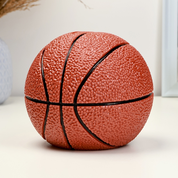 Копилка Копилка "Мяч баскетбольный" 14х14х14см