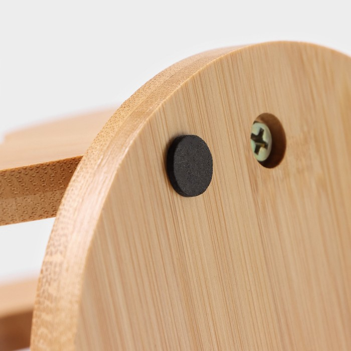 Набор чайный керамический на деревянной подставке «Эстет», 6 предметов: 2 чашки 200 мл, 2 подставки 9,5 см, 2 ложки, цвет белый Набор чайный керамический на деревянной подставке «Эстет», 6 предметов: 2 чашки 200 мл, 2 подставки 9,5 см, 2 ложки, цвет белый