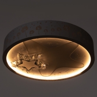 Люстра с ПДУ "Старлайт" LED 160Вт 3000-6000К белый 50х50х9 см BayerLux