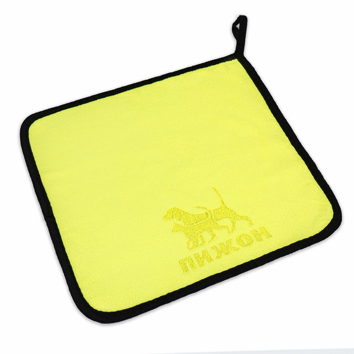 Полотенце для животных супервпитывающее, малое, 30 х 30 см, жёлтое Полотенце для животных супервпитывающее, малое, 30 х 30 см, жёлтое