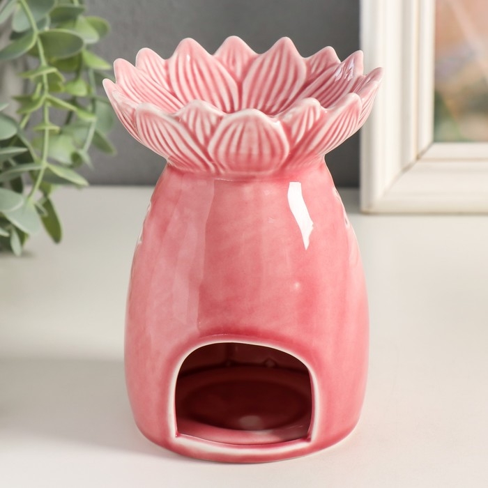 Аромалампа керамика Аромалампа керамика "Подсолнухи" МИКС 9,5х9,5х12,5 см