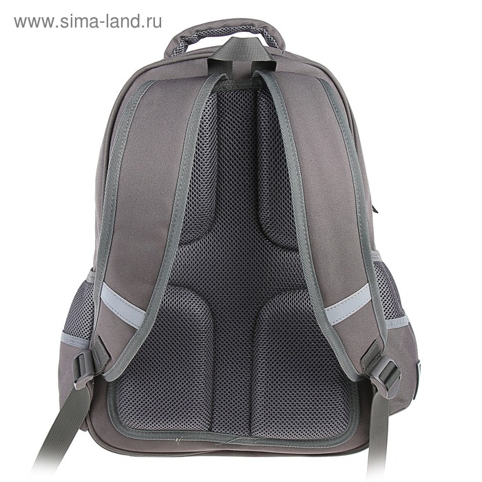 Рюкзак школьный Bruno Visconti, 40 х 30 х 16 см, эргономичная спинка, «Хип-Хоп», тёмно-серый Рюкзак школьный Bruno Visconti, 40 х 30 х 16 см, эргономичная спинка, «Хип-Хоп», тёмно-серый