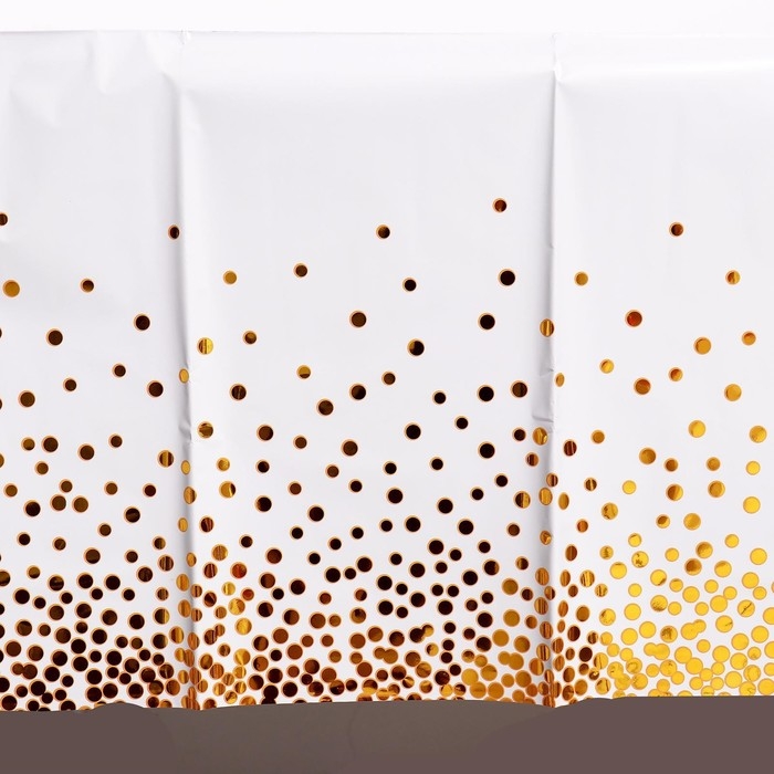 Скатерть «Конфетти» 137 × 183 см, цвет белый