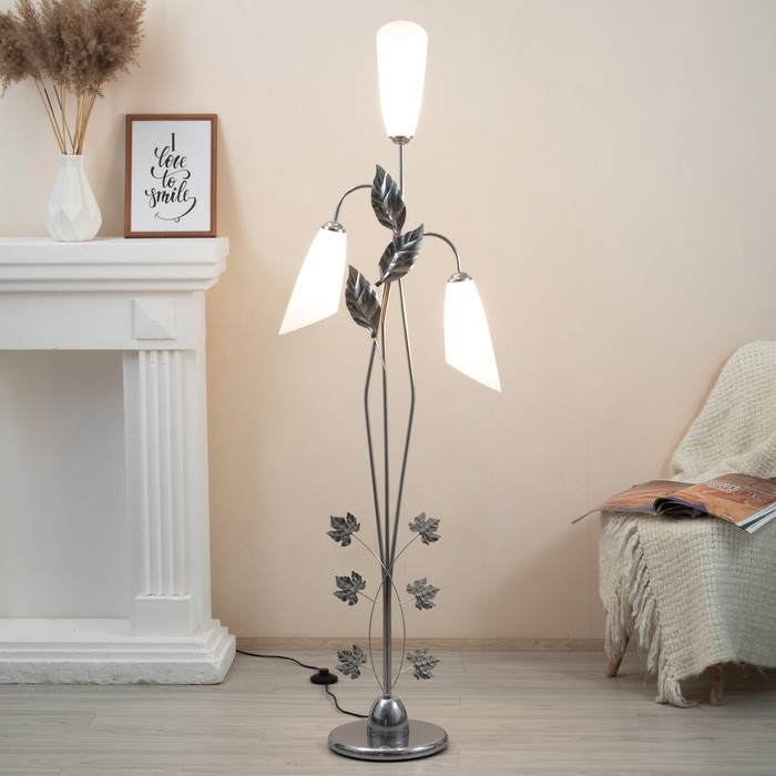 Торшер  Торшер "Симпл" 3x15Вт E27 хром