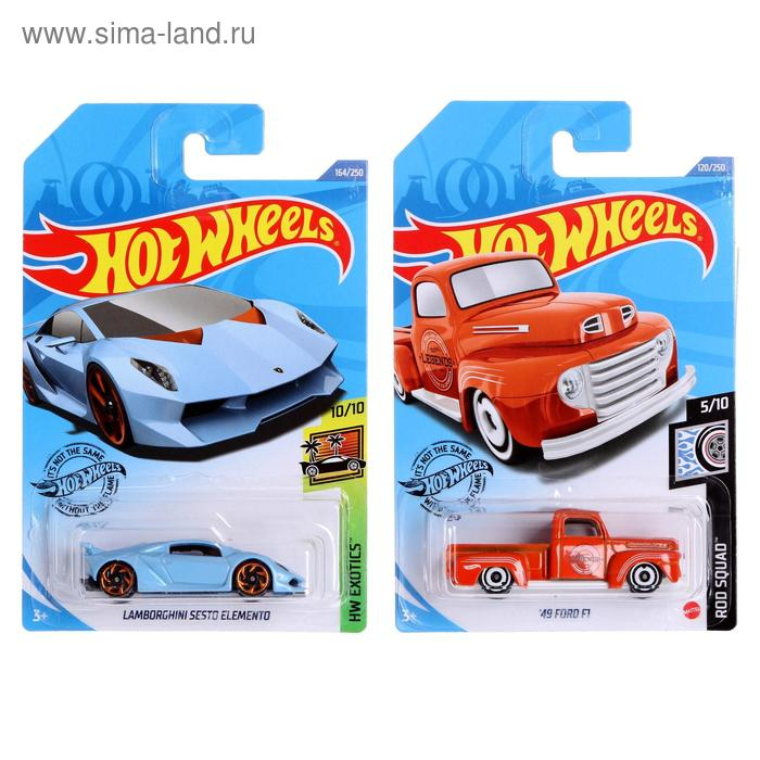 Машинки базовой коллекции, МИКС Машинки базовой коллекции, МИКС