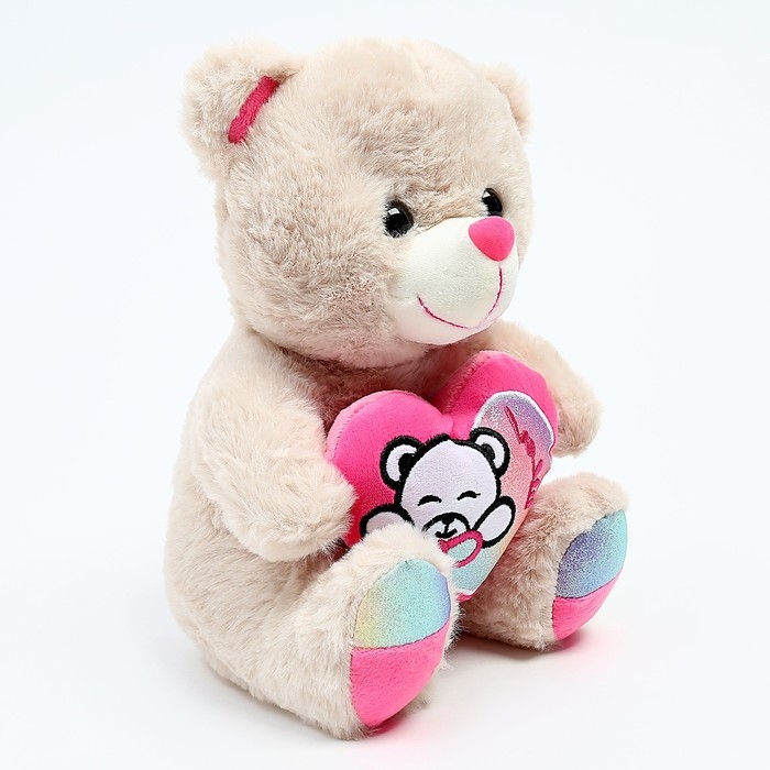 Мягкая игрушка «Мишка», 25 см, цвета МИКС