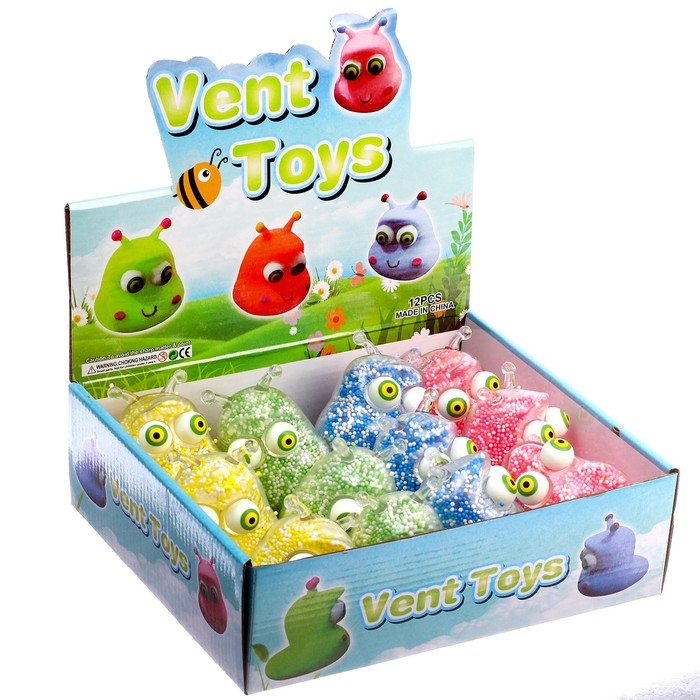 Мялка «Глазастик» с пенопластом Мялка «Глазастик» с пенопластом