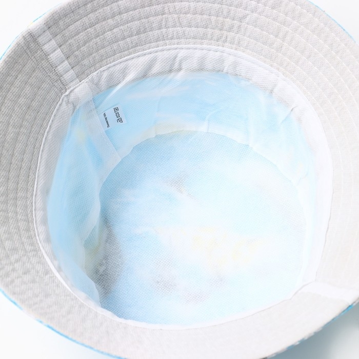 Панама мужская, цвет голубой, размер 56-58 Панама мужская, цвет голубой, размер 56-58