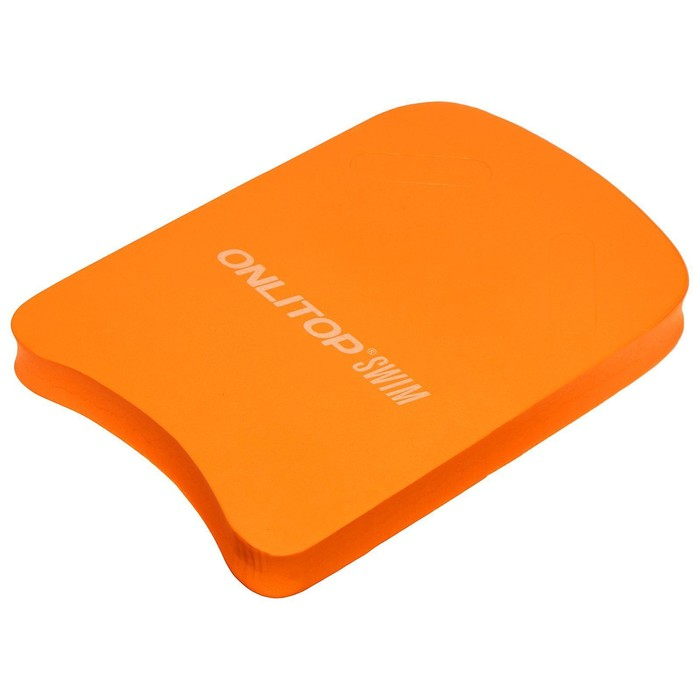 Доска для плавания ONLYTOP, 39х27х4 см, цвета МИКС Доска для плавания ONLYTOP, 39х27х4 см, цвета МИКС