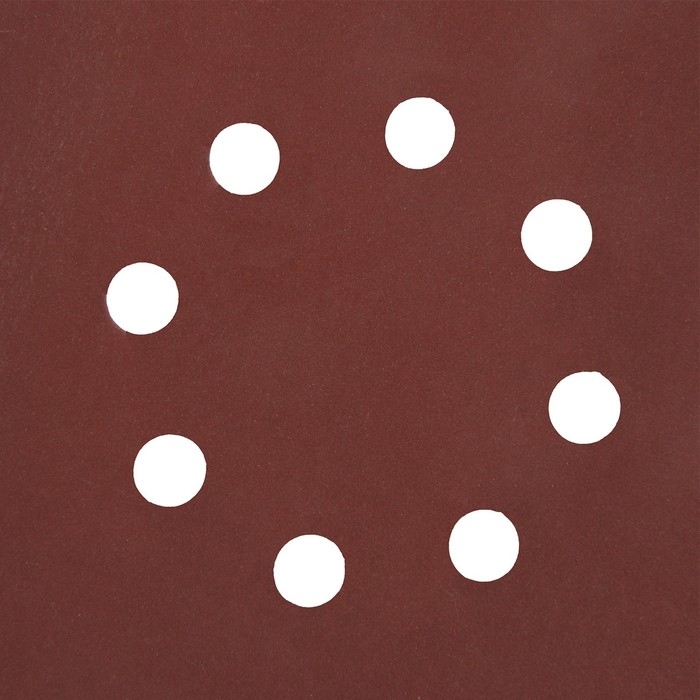 Круг абразивный шлифовальный под  Круг абразивный шлифовальный под "липучку" ТУНДРА, перфорированный, 150 мм, Р2000, 5 шт.