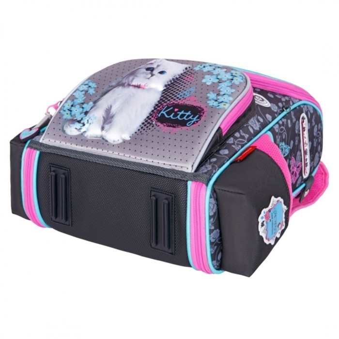 Ранец школьный Стандарт, раскаладной, 35 х 22 х 12 см, Across 191, наполнение: мешок, серый/фиолетовый ACR22-191-7 Ранец школьный Стандарт, раскаладной, 35 х 22 х 12 см, Across 191, наполнение: мешок, серый/фиолетовый ACR22-191-7