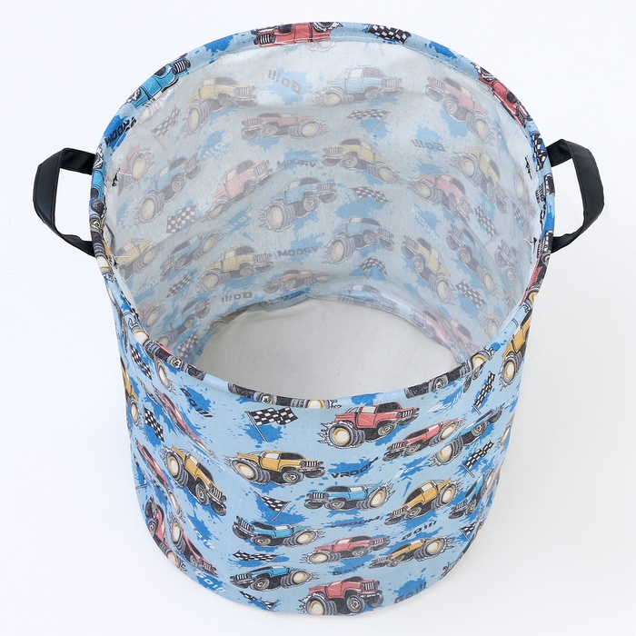 Корзина для игрушек «Машинки» 48 × 40 × 40 см Корзина для игрушек «Машинки» 48 × 40 × 40 см