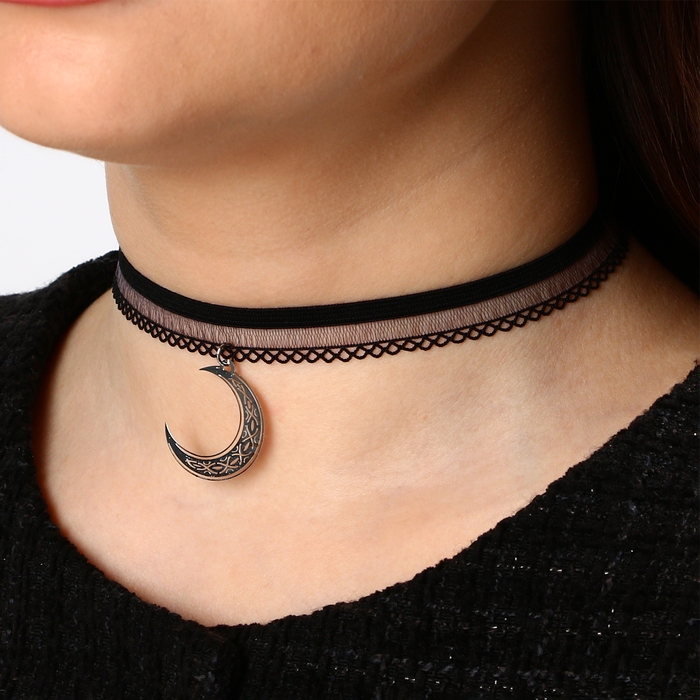 Чокер на шею «Будь ярче» 4 шт , 35 см Чокер на шею «Будь ярче» 4 шт , 35 см