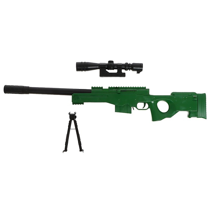 Винтовка «Тропический снайпер», стреляет шариками, цвета МИКС Винтовка «Тропический снайпер», стреляет шариками, цвета МИКС