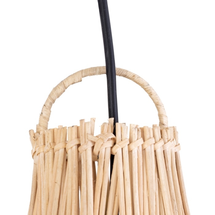 Светильник потолочный из ротанга Светильник потолочный из ротанга "Рено" 1х120Вт, Е27, 60х60х65 см