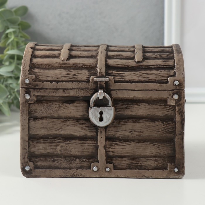 Копилка "СУНДУК " 11 х 14 х 10,5 см.