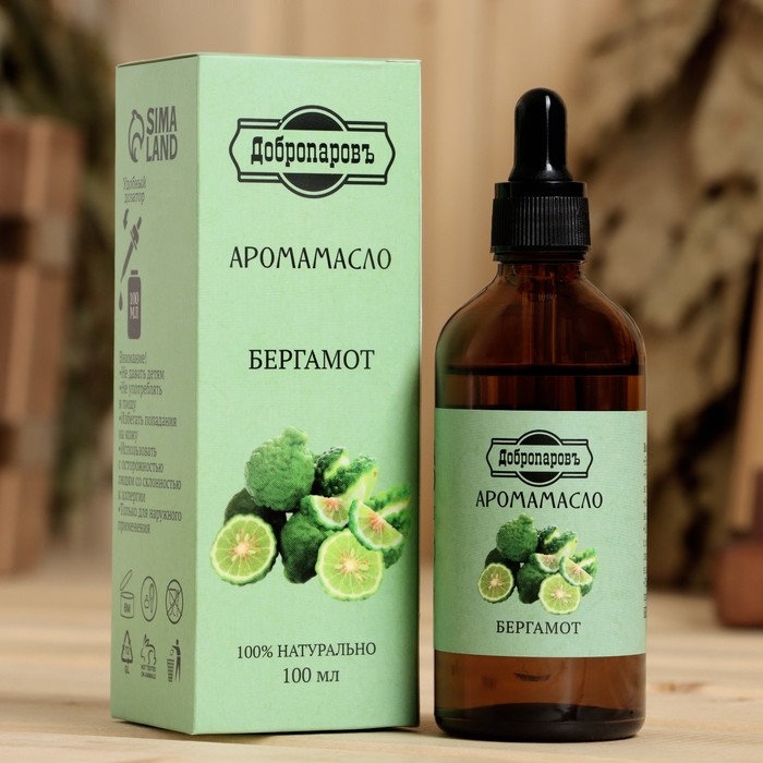 Эфирное масло Эфирное масло "Бергамот", 100 мл "Добропаровъ"