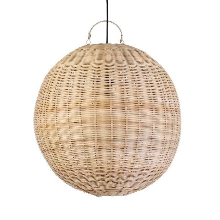 Светильник потолочный из ротанга Светильник потолочный из ротанга "Хуан" 1х120Вт, Е27, 50х50х50 см
