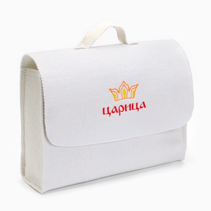 Набор банный портфель 5 предметов  Набор банный портфель 5 предметов "Царица" светлый, Добропаровъ