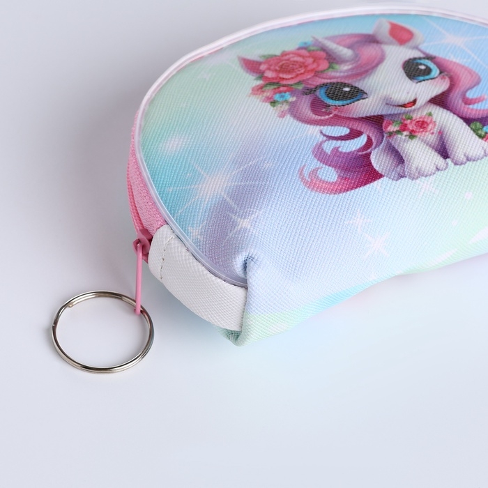 Кошелёк монетница на молнии, цвет МИКС Кошелёк монетница на молнии, цвет МИКС