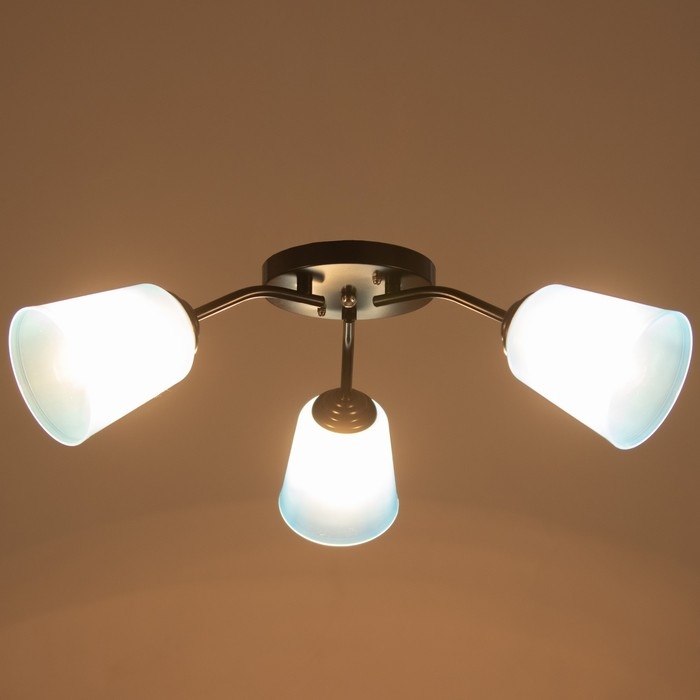 Люстра Люстра "Онлайн" (цилиндр) 3х15Вт Е27 МОДЕЛЬ: BR 00233 черный/синий