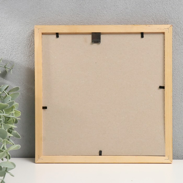 Фоторамка дерево Фоторамка дерево "Image Art" С18 20х20 см,(пластиковый экран), янтарь