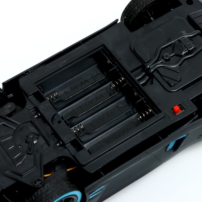 Машина радиоуправляемая «Шоукар», 1:14, работает от батареек, цвет чёрный Машина радиоуправляемая «Шоукар», 1:14, работает от батареек, цвет чёрный