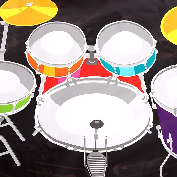 Музыкальный коврик &laquo;Барабанная установка&raquo;, 78 &times; 60 см