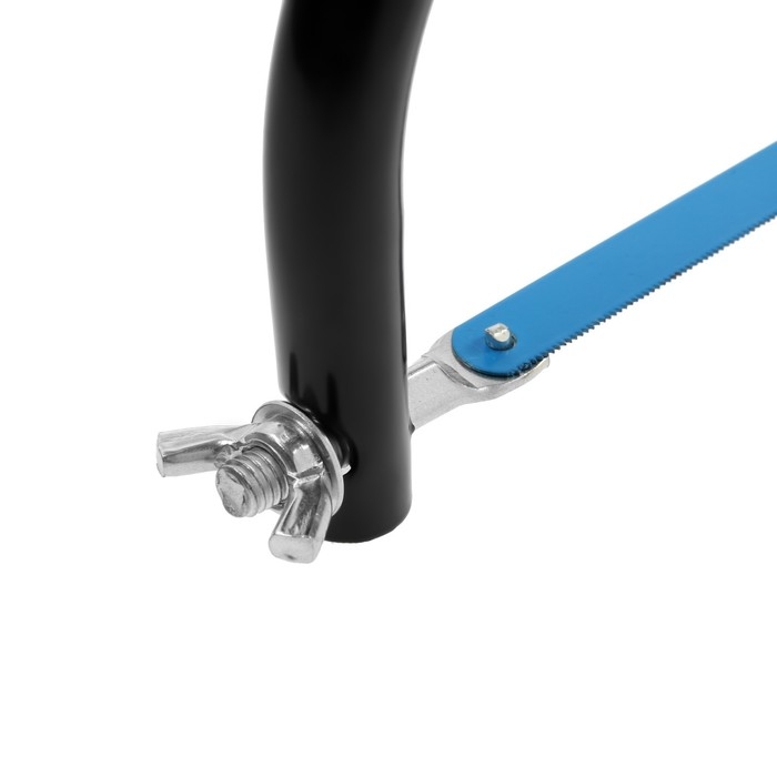 Ножовка по металлу ТУНДРА, усиленный круглый профиль, пластиковая рукоятка, 300 мм Ножовка по металлу ТУНДРА, усиленный круглый профиль, пластиковая рукоятка, 300 мм