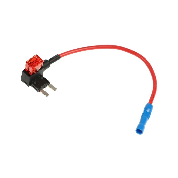 Удлинитель предохранителя, мини 10А, провод 15 см Удлинитель предохранителя, мини 10А, провод 15 см