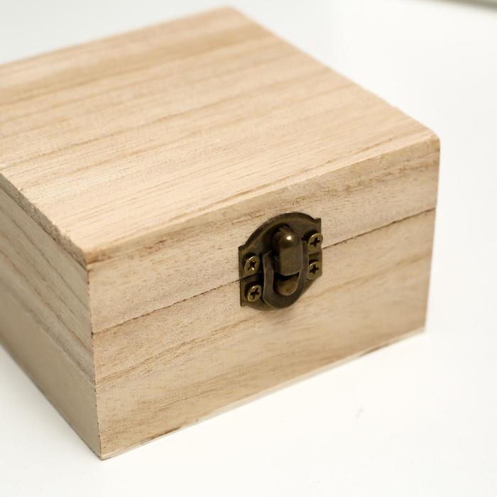 Шкатулка простая Шкатулка простая "Квадратная" 8,5х8,5х5 см