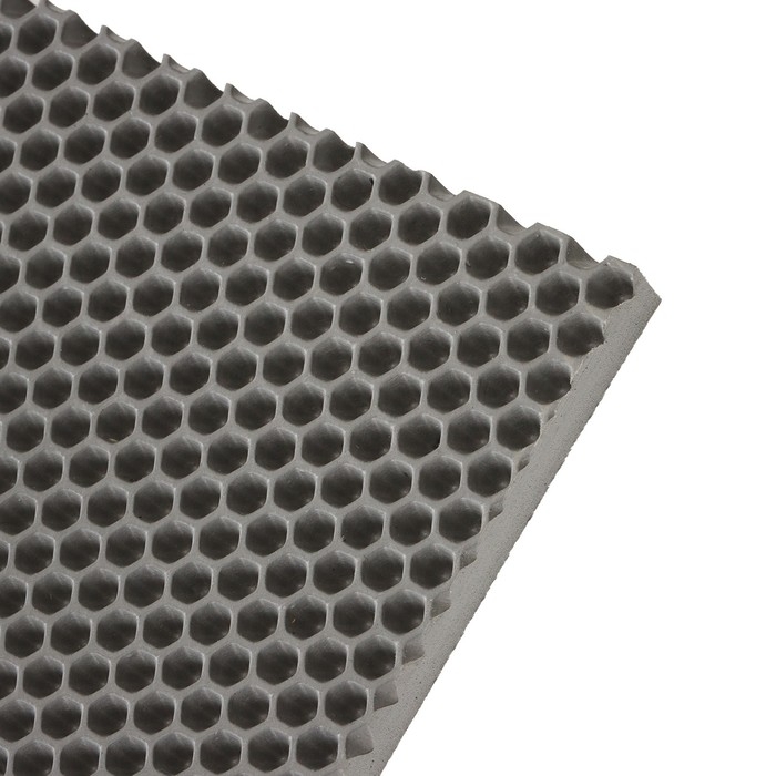 Коврик Grand Caratt, EVA, Соты, универсальный, 140 х 66 см, серый Коврик Grand Caratt, EVA, Соты, универсальный, 140 х 66 см, серый