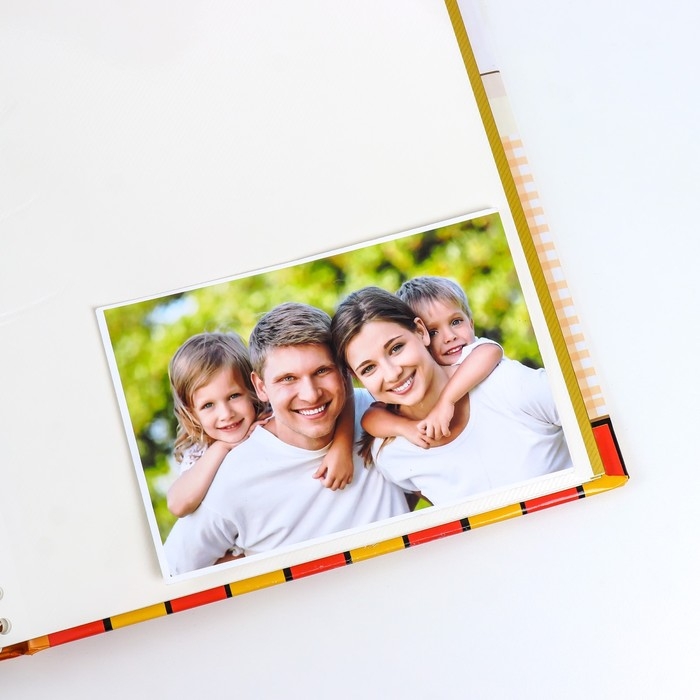 Фотоальбом 20 магнитных листов  Фотоальбом 20 магнитных листов "Детские игрушки" МИКС 29х24х2 см