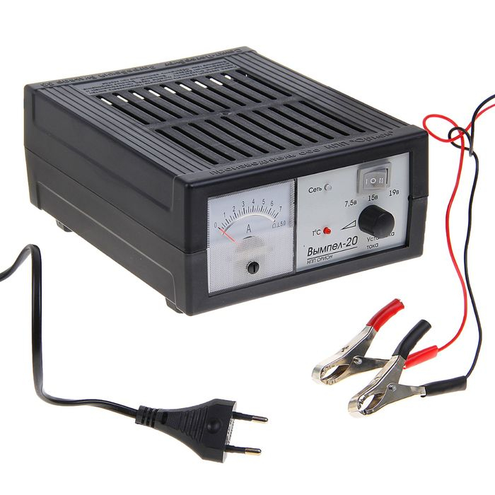 Зарядное устройство АКБ  Зарядное устройство АКБ "Вымпел-20", 0.6-7 А, 6/12 В